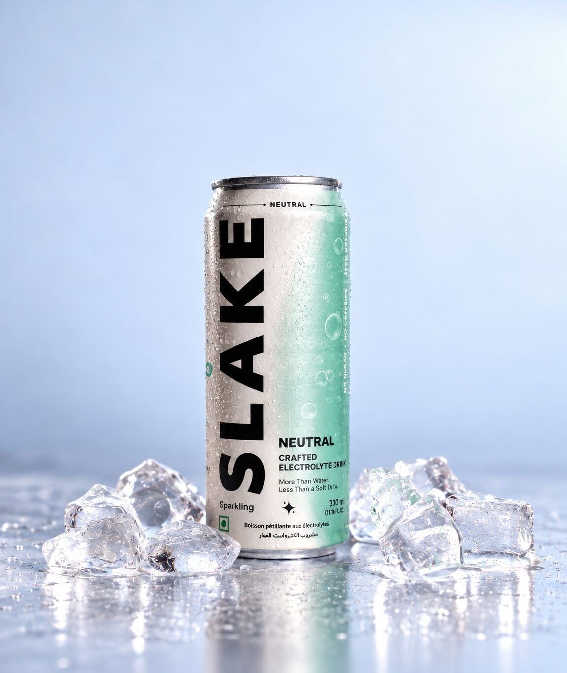 SLAKE Neutral can on ice